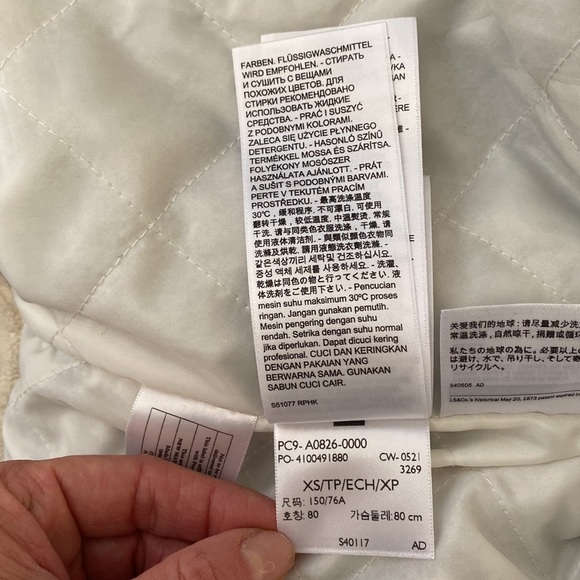 Levi’s Sherpa Ex Boyfriend Trucker Jacket Size XS - Picture 14 of 14